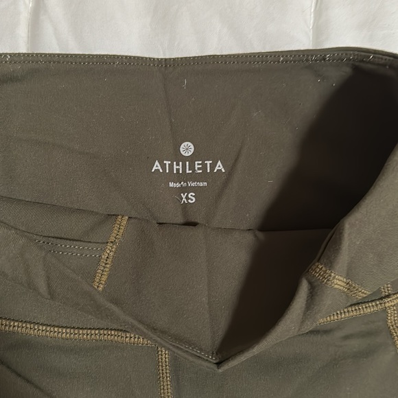 Athleta green leggings - Picture 2 of 2
